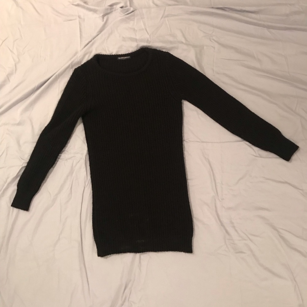 Brandy Melville black sweater dress
